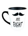 Kubek Latte z wąsem - Mr. RIGHT