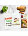 EKO Torba zakupowa Babcine Zakupy na obiadek dla wnucząt