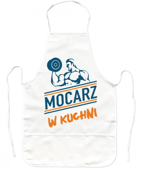 Gruby Fartuch Kuchenny - MOCARZ w Kuchni