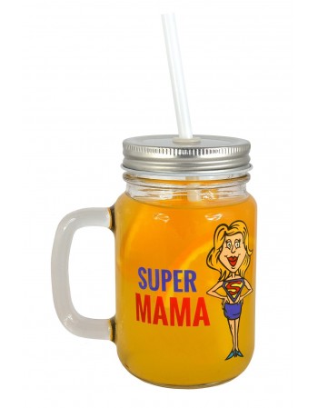 Słoiczek Mason Jar - Super Mama